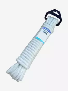 Фал плетеный Петроканат ТАЙФУН 8,0 мм, 1100 кг, 10 м, белый, евромоток, Белый