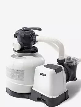 Фильтр-насос Intex 26652 песочный 12000 л/ч, Серый
