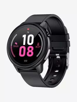 Фитнес-браслет HerzBand Elegance ECG-T с измерением температуры, Черный