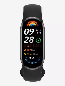 Фитнес-браслет Xiaomi Smart Band 9, черный, Черный