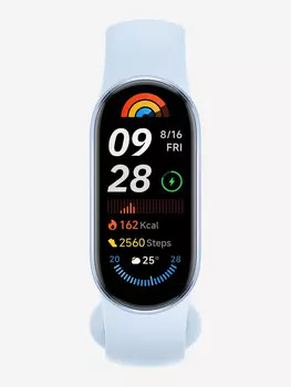 Фитнес-браслет Xiaomi Smart Band 9, синий, Синий