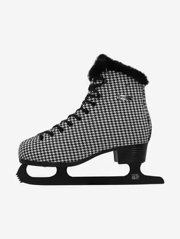 Фитнес-коньки женские Roces Pied de Poule, Черный