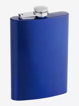 Фляжка S.Quire, 0,24 л, сталь, Синий