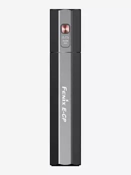 Фонарь Fenix E-CP с функцией повербанка черный, Черный