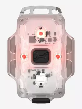 Фонарь налобный Armytek Crystal Pro, белый и красный свет, Красный