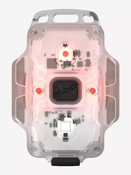 Фонарь налобный Armytek Crystal Pro, белый и красный свет, Синий