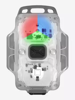 Фонарь налобный Armytek Crystal USB-C, 200 лм, белый, красный, зеленый, синий, Серый
