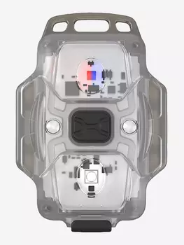 Фонарь налобный Armytek Crystal WRB, 150 лм, белый свет и красно-синий маячок, Синий