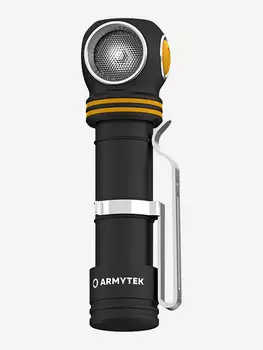 Фонарь налобный Armytek Elf C2 Micro USB+18650, 1100 лм, холодный свет, Черный