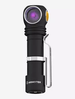 Фонарь налобный Armytek Wizard C2 MUV, холодный свет, Черный