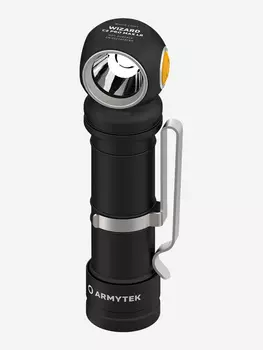Фонарь налобный Armytek Wizard C2 Pro Max Magnet USB + 18650 LR, 4150 лм, холодный свет, Черный