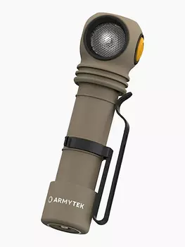 Фонарь налобный Armytek Wizard C2 Pro Max Magnet Sand USB, холодный свет, Коричневый
