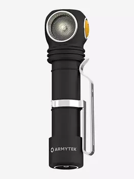 Фонарь налобный Armytek Wizard C2 Pro Nichia Magnet Usb, теплый свет, Черный