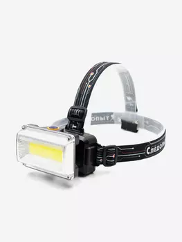Фонарь налобный Сибирский Следопыт-Ray Light, 1 Cob, аккумулятор 220В., Черный
