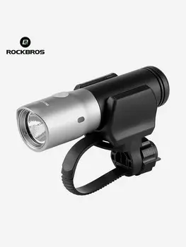 Фонарь передний ROCKBROS использование как блок питания телефона. 1000 люмен, Серебряный