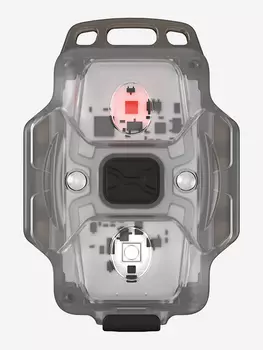 Фонарь ручной тактический Armytek Crystal Yellow, белый и красный свет, Черный