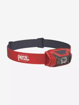 Фонарь светодиодный налобный Petzl Actik красный, 450 лм, батарейки в комплекте, Красный