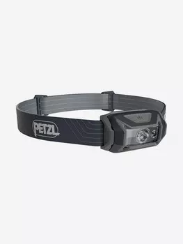 Фонарь светодиодный налобный Petzl Tikka серый, 350 лм, батарейки в комплекте, Серый