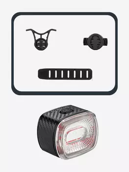 Фонарь велосипедный задний RockBros Q4, Черный