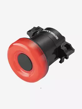 Фонарь задний ROCKBROS , крепеж на заднюю трубу без инструмента, умный фонарь (USB, RB_BL-S1), Черный