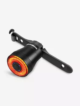 Фонарь задний ROCKBROS , крепеж на заднюю трубу, датчик сна и торможения, USB (RB_TL907Q52), Черный