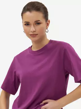 Футболка базовая n.a., Фиолетовый