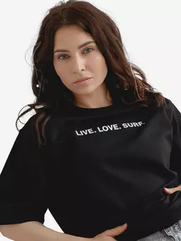 Футболка besrf sunset, Черный