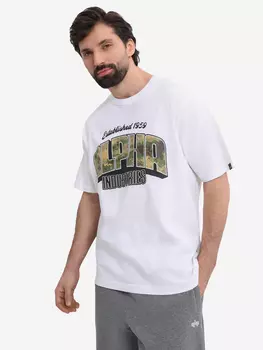 Футболка Camo Logo Alpha Industries, Белый