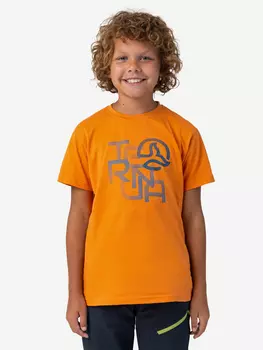 Футболка детская Ternua Bluff Deep Orange, Оранжевый