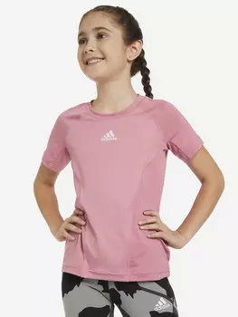 Футболка для девочек adidas Xfg, Розовый