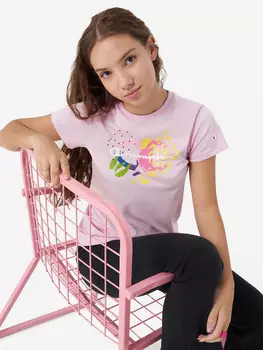 Футболка для девочек Champion, Розовый