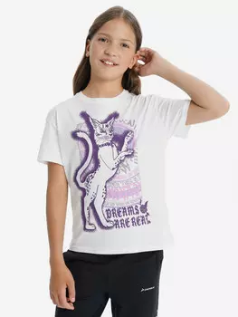 Футболка для девочек Demix, Белый