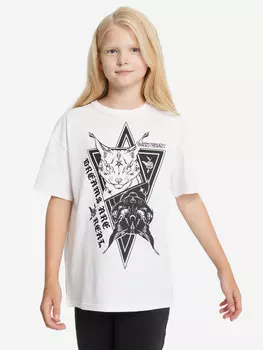 Футболка для девочек Demix, Белый
