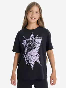 Футболка для девочек Demix, Черный
