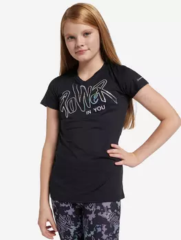 Футболка для девочек Demix, Черный