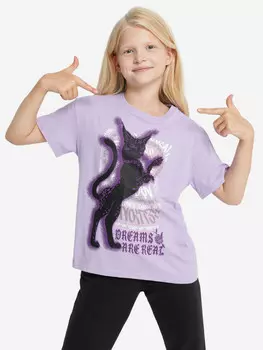 Футболка для девочек Demix, Фиолетовый