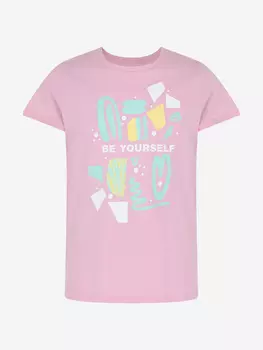 Футболка для девочек Demix, Розовый