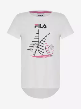 Футболка для девочек FILA, Белый