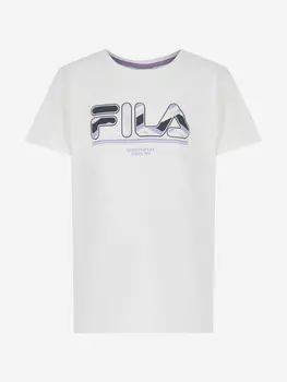 Футболка для девочек FILA, Белый