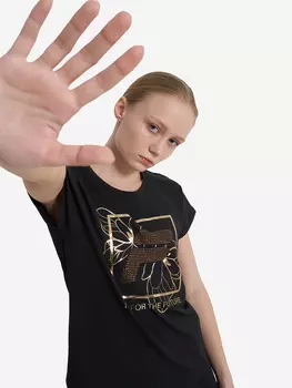 Футболка для девочек FILA, Черный