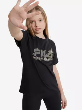 Футболка для девочек FILA, Черный