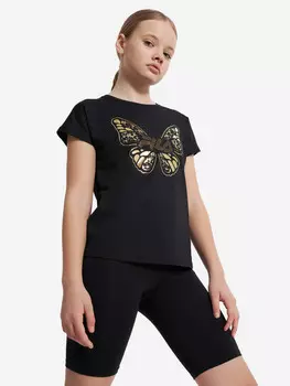 Футболка для девочек FILA, Черный