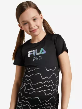 Футболка для девочек FILA, Черный