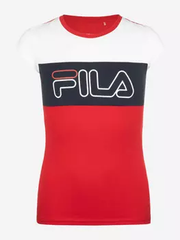 Футболка для девочек FILA, Красный