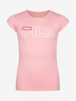 Футболка для девочек FILA, Розовый