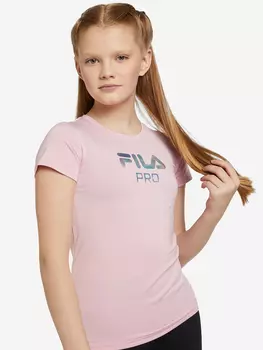 Футболка для девочек FILA, Розовый