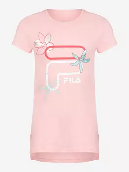 Футболка для девочек FILA, Розовый