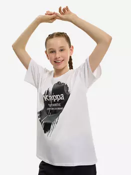 Футболка для девочек Kappa, Белый