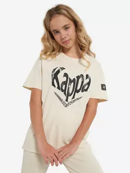Футболка для девочек Kappa, Бежевый