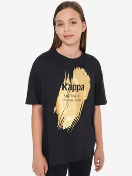 Футболка для девочек Kappa, Черный